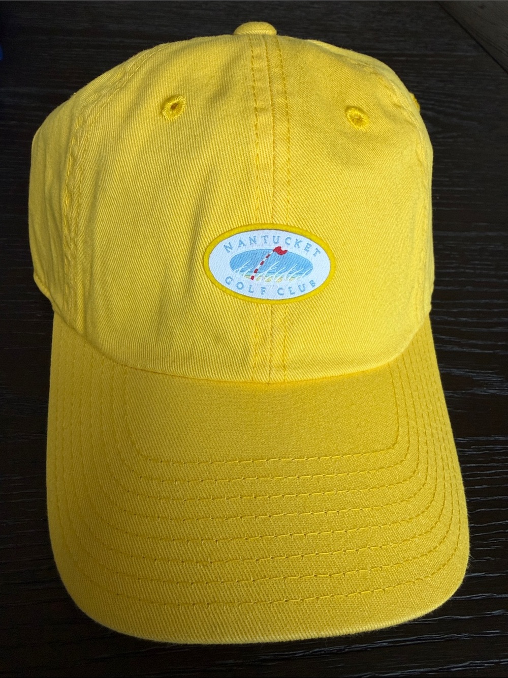 American Needle Yellow Nantucket Golf Club Cap